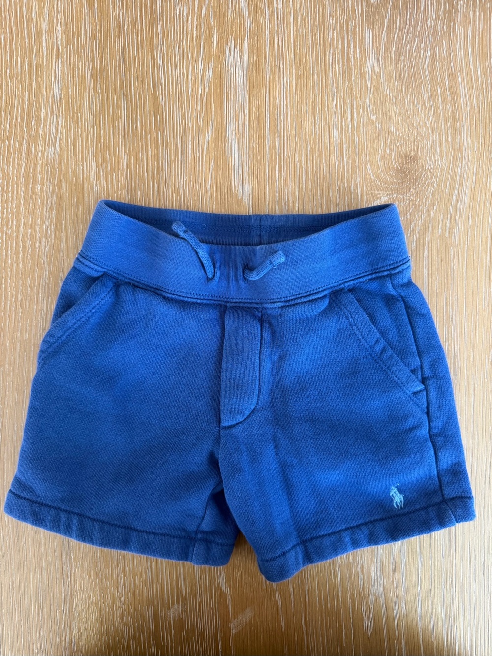 Polo by Ralph Lauren Royal Blue Cotton Drawstring Kids Shorts